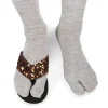 chaussettes tabi à orteils fendus pour femmes et hommes, 6 pièces, chaussettes de sport en fiber sudée à deux doigts, déodorantes noires, longues et respirantes