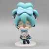 hatsune miku anime figurine tenant cannelle oeil de haricot kawaii décorations de table figurines d'action poupée modèle enfants toygift