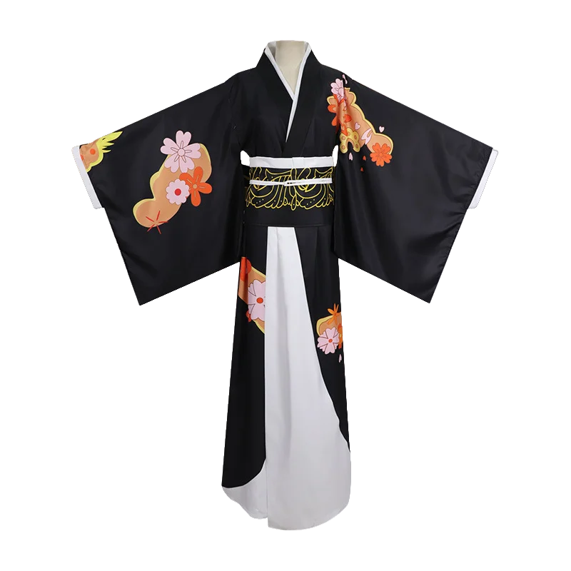 kibutsuji muzan cosplay costumes d'halloween pour femmes, kimetsu no yaiba anime uniformes, vêtements kimono, robes perruque pour carnaval kibutsuji muzan cosplay costumes d'halloween pour femmes, kimetsu no yaiba anime uniformes, vêtements kimono, robes perruque pour carnaval
