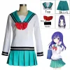 Teruhashi Kokomi Cosplay Costumes robe Saiki Kusuo No Sai-nan Yumehara Chiyo uniformes Costumes d&rsquo;halloween pour les femmes