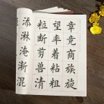 Pinceau de calligraphie à encre chinoise pour étudiants, cahier de style Ou, pinceau Pier régulier simple, pratique de la calligraphie