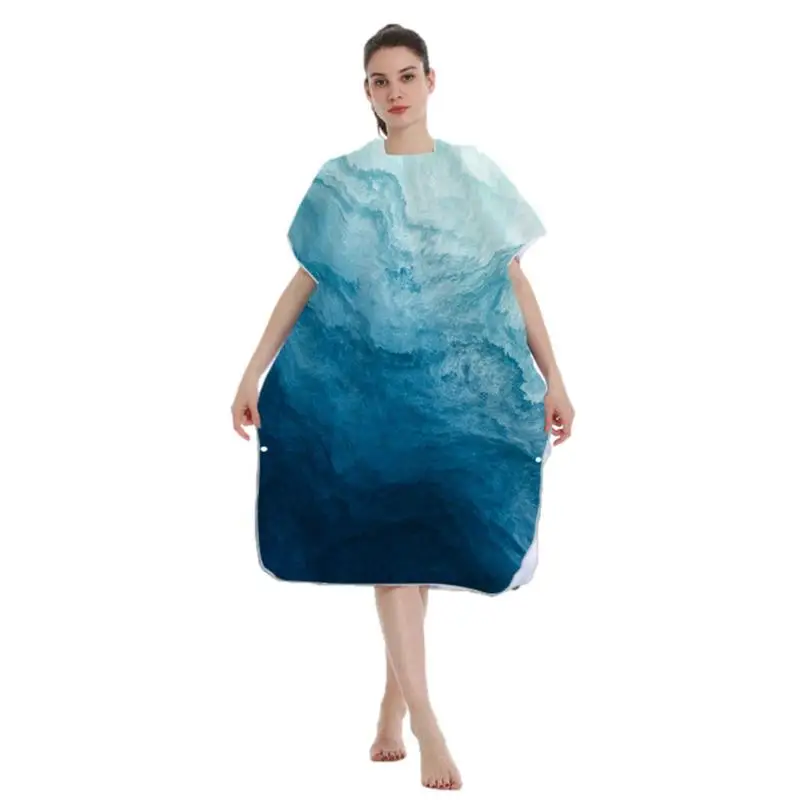 poncho de surf en tissu microfibre pour hommes et femmes, robe à séchage rapide avec capuche, unisexe, pour plongée en plein air, serviette chauffante poncho de surf en tissu microfibre pour hommes et femmes, robe à séchage rapide avec capuche, unisexe, pour plongée en plein air, serviette chauffante