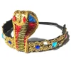 serre tête égyptien pour femmes, couronne serpent, bandeau perlé, costume égyptien pour femmes, accessoire de coiffure perlée