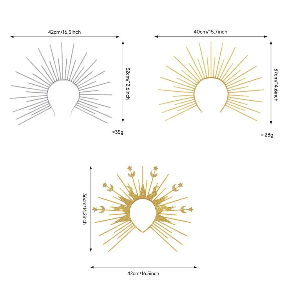 mode soleil dieu halo bandeau étoile or cosplay cheveux cerceau lune le halo de la vierge marie halloween bandeau halloween chapeaux mode soleil dieu halo bandeau étoile or cosplay cheveux cerceau lune le halo de la vierge marie halloween bandeau halloween chapeaux