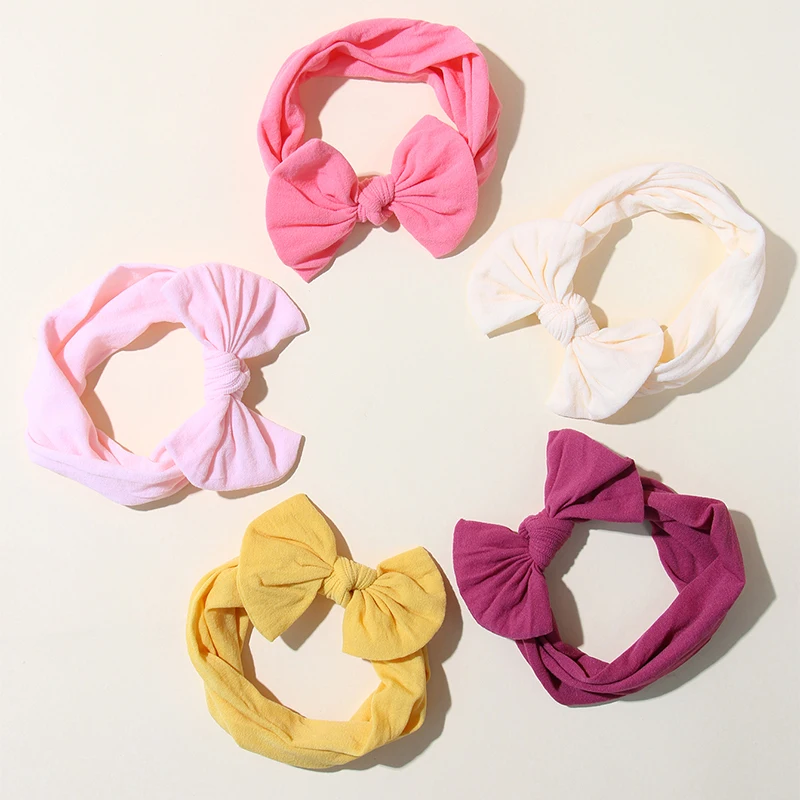 5 pièces mignon arcs bébé bandeau doux élastique bébé fille bandes de cheveux pour nouveau né infantile turban chapeaux bébé cheveux accessoires 5 pièces mignon arcs bébé bandeau doux élastique bébé fille bandes de cheveux pour nouveau né infantile turban chapeaux bébé cheveux accessoires