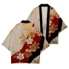 robe traditionnelle japonaise kimono japonais imprimé fleur de cerisier confort décontracté haute qualité kimono demi manches mode d'été