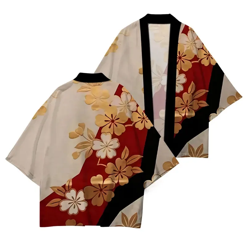 robe traditionnelle japonaise kimono japonais imprimé fleur de cerisier confort décontracté haute qualité kimono demi manches mode d'été robe traditionnelle japonaise kimono japonais imprimé fleur de cerisier confort décontracté haute qualité kimono demi manches mode d'été