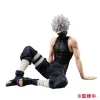figurine de dessin animé naruto shippuuden hatake kakashi, 9cm, étoiles de posture assise, modèle de collection en pvc, cadeaux d'anniversaire, jouets d'ornements