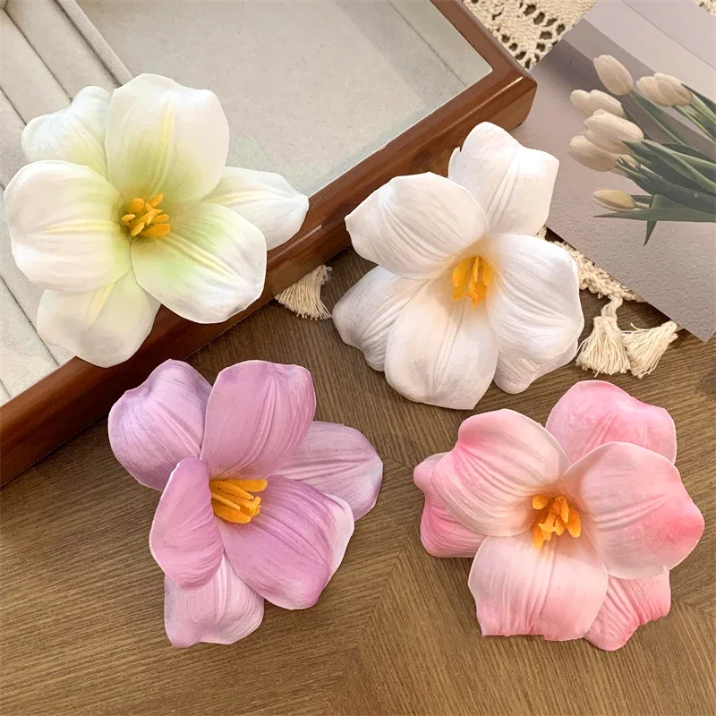 Épingles à cheveux en fleurs artificielles pour femmes, grande pince à cheveux, style bohème, épingle à cheveux de plage, fête hawaïenne, vêtements de sauna, accessoires pour cheveux Épingles à cheveux en fleurs artificielles pour femmes, grande pince à cheveux, style bohème, épingle à cheveux de plage, fête hawaïenne, vêtements de sauna, accessoires pour cheveux