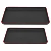 Escalette de service alimentaire rectangulaire en plastique, de style japonais, pour restaurant, maison, hôtel