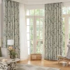 napearl village style imprimé rideau fenêtre ombrage rideau floral pour salon chambre décor à la maison 1 pc