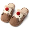 pantoufles femme belle fourrure femmes maison pantoufles hiver maison chaussures femmes intérieur pantoufles en peluche chaussures d'hiver pantuflas mujer