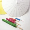 parapluie en papier pour mariage, huile chinoise, parasol blanc, bricolage, fête prénatale, accessoire de photographie, décor, 20 84cm