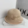 chapeau de soleil tricoté léger à la mode japonaise, casquette de plage d'été à bord enroulable respirant pour voyage et séance photo