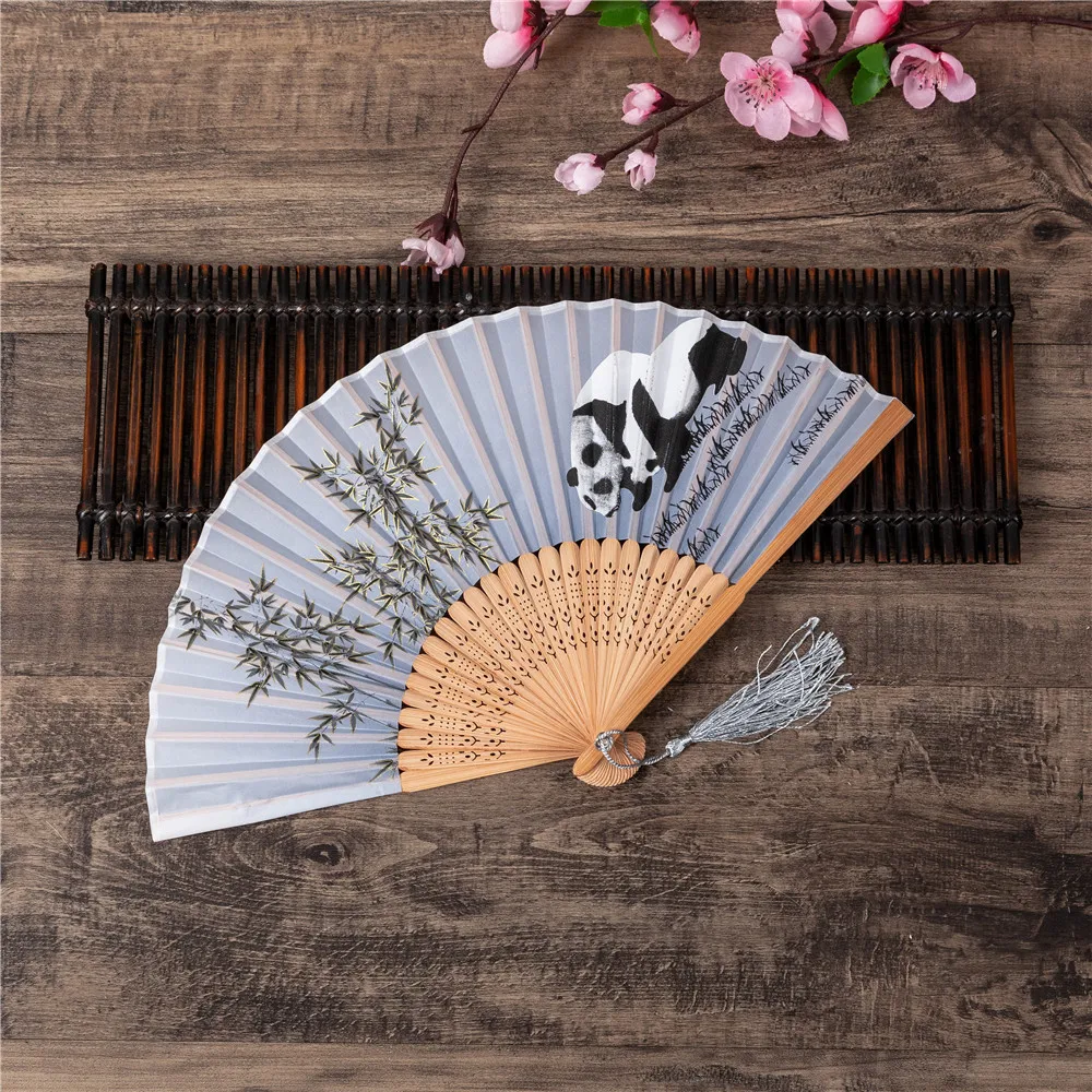 Éventail pliant à main pour mariage, artisanat d'art traditionnel chinois japonais coréen, cadeau en bambou, accessoires de danse pour salle, décorations pour la maison Éventail pliant à main pour mariage, artisanat d'art traditionnel chinois japonais coréen, cadeau en bambou, accessoires de danse pour salle, décorations pour la maison