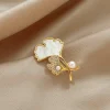 broches papillon en métal anti absorbe ouissement pour femmes, épinglette, épingles à vêtements partenaires, pull, manteau, accessoires vestisens