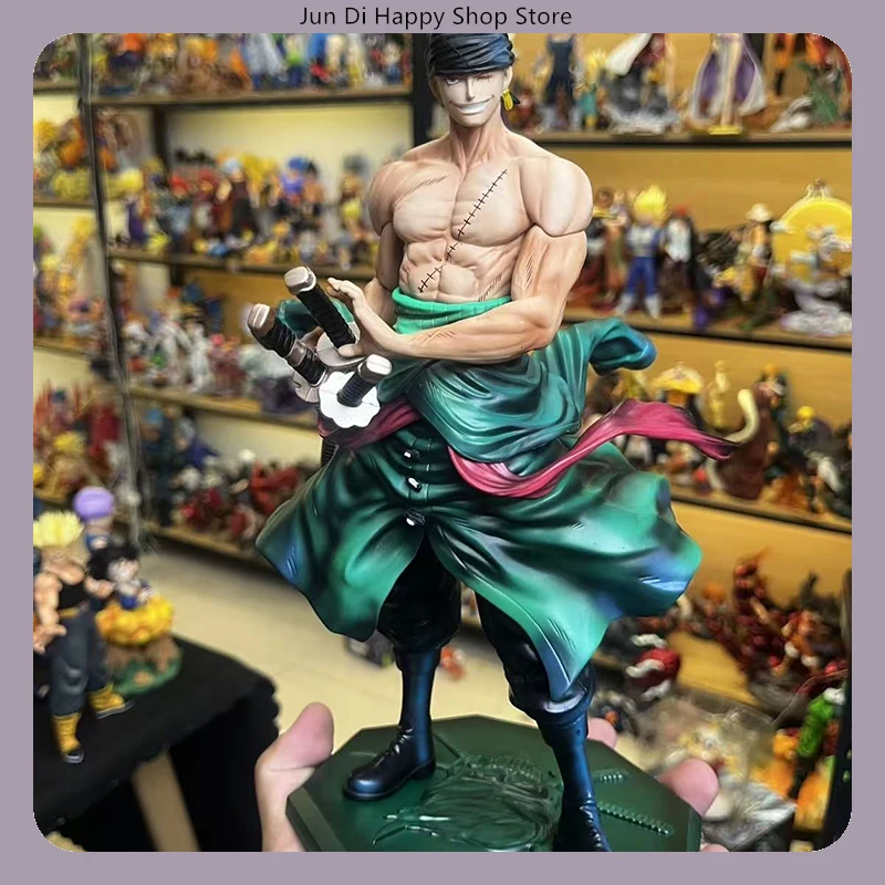  one piece roronoa zoro expression souriante préparation à dessiner épée 28 cm debout pose anime figure statue décoration de bureau gi one piece roronoa zoro expression souriante préparation à dessiner épée 28 cm debout pose anime figure statue décoration de bureau gi