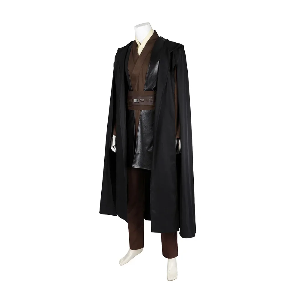 anakin obiwan kenobi cosplay costume chevalier adultes hommes uniforme à capuche ensemble complet pour halloween carnaval jeu de rôle costume anakin obiwan kenobi cosplay costume chevalier adultes hommes uniforme à capuche ensemble complet pour halloween carnaval jeu de rôle costume