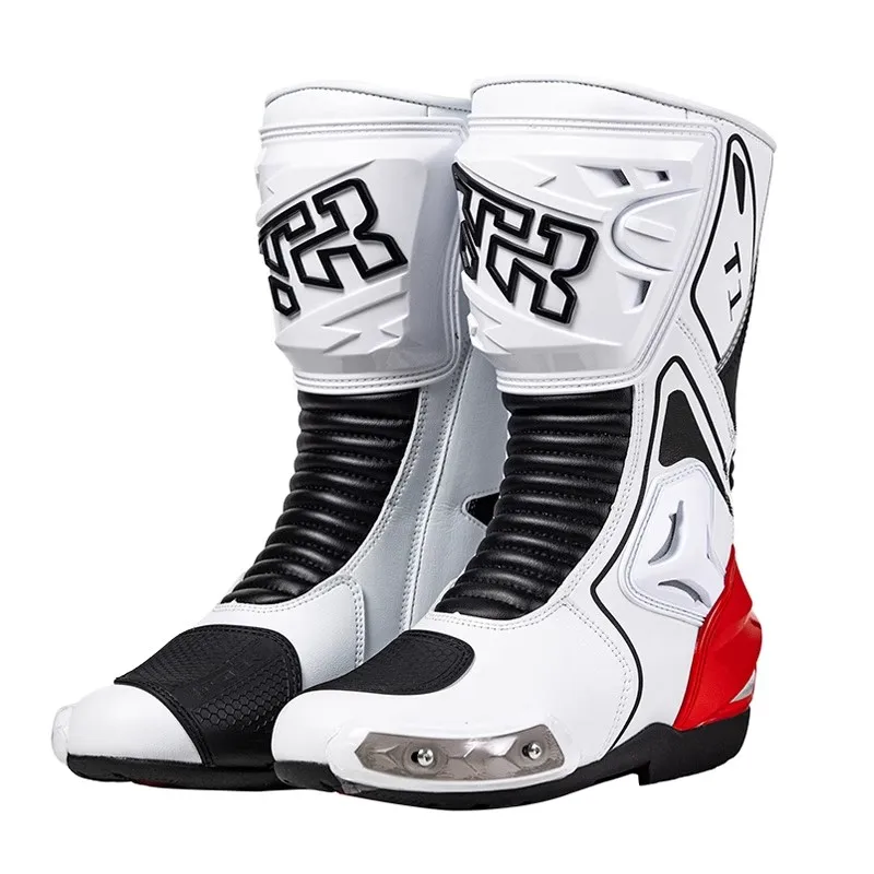trtiger t1 bottes de moto sport touring botte moto chaussures d'équitation tigre blanc route bota moto rue équipement botas para moto trtiger t1 bottes de moto sport touring botte moto chaussures d'équitation tigre blanc route bota moto rue équipement botas para moto