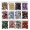 pierres naturelles en lapis lazumovies de 5 à 8mm, pierres de gravier irrégulières, reiki, guérison, atterrissage, quartz, puces pour poissons d'aquarium, décoration précieuse de la maison, diy