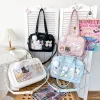 Sac à bandoulière japonais Kawaii pour femmes en cuir PU Itabag sac Transparent JK sac fourre-tout sacs à main Preppy Ita sacs à main et sacs à main Sac à bandoulière japonais Kawaii pour femmes en cuir PU Itabag sac Transparent JK sac fourre-tout sacs à main Preppy Ita sacs à main et sacs à main