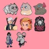 Broche en émail avec figurines de dessin animé japonais, épingles à revers, Badge sur sac à dos, accessoires pour vêtements, bijoux à la mode, cadeaux pour amis Broche en émail avec figurines de dessin animé japonais, épingles à revers, Badge sur sac à dos, accessoires pour vêtements, bijoux à la mode, cadeaux pour amis