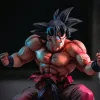 21 cm dragon ball z son goku figurine d'anime kaioken figurine d'action pvc statue collection modèle décoration ornements jouets cadeau