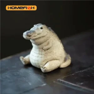 Thé Boutique pour animaux de compagnie, petit thé Crocodile, ornement pour animaux de compagnie, cérémonie du thé faite à la main, jeu de thé, cadeau de Table à thé financière, 1 pièce Thé Boutique pour animaux de compagnie, petit thé Crocodile, ornement pour animaux de compagnie, cérémonie du thé faite à la main, jeu de thé, cadeau de Table à thé financière, 1 pièce