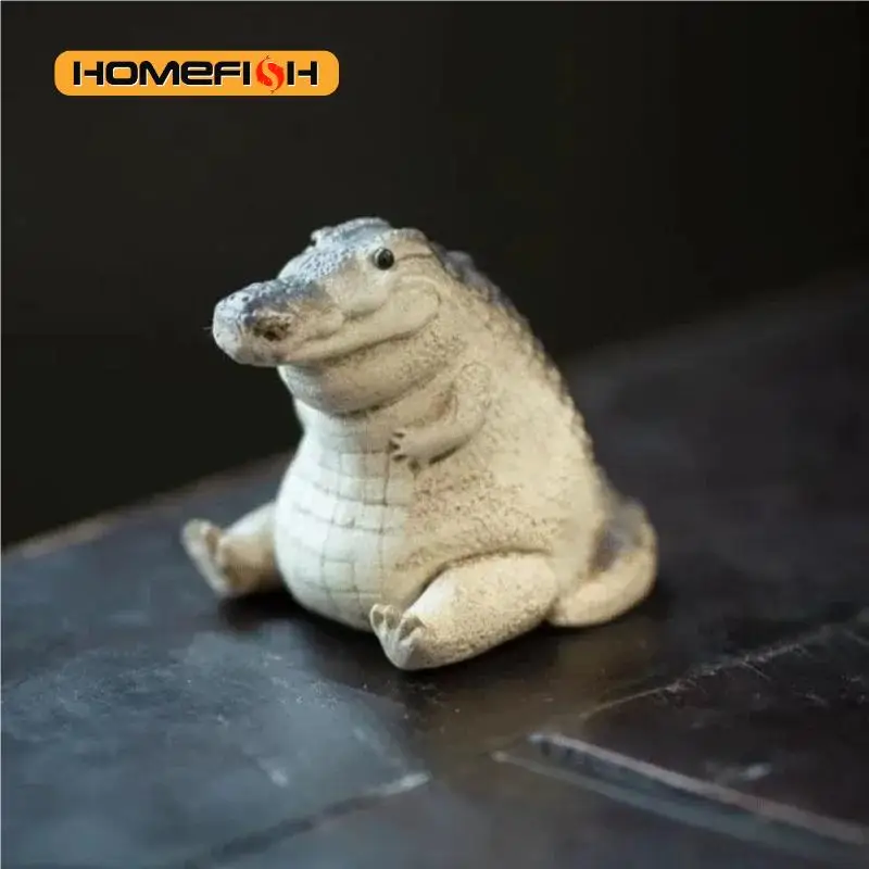 Thé Boutique pour animaux de compagnie, petit thé Crocodile, ornement pour animaux de compagnie, cérémonie du thé faite à la main, jeu de thé, cadeau de Table à thé financière, 1 pièce Thé Boutique pour animaux de compagnie, petit thé Crocodile, ornement pour animaux de compagnie, cérémonie du thé faite à la main, jeu de thé, cadeau de Table à thé financière, 1 pièce