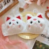 sous vêtements en peluche pour fille mignonne japonaise, soutien gorge japonais sans armatures, chaud, automne et hiver