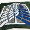 cape à capuche japonaise pour halloween, costume de cosplay du corps de scout, châle vert, costume pour hommes et femmes