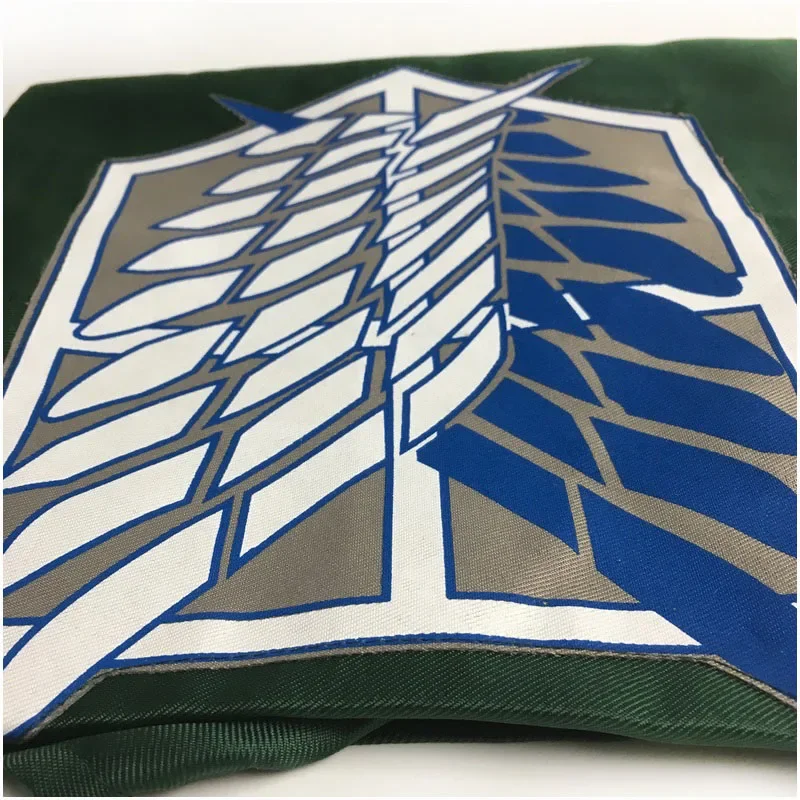 cape à capuche japonaise pour halloween, costume de cosplay du corps de scout, châle vert, costume pour hommes et femmes cape à capuche japonaise pour halloween, costume de cosplay du corps de scout, châle vert, costume pour hommes et femmes