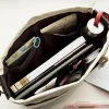 organisateurs de rangement en toile à cordon de serrage, sac de doublure multi poches, sac de rangement de voyage léger et portable 1/2 pièces
