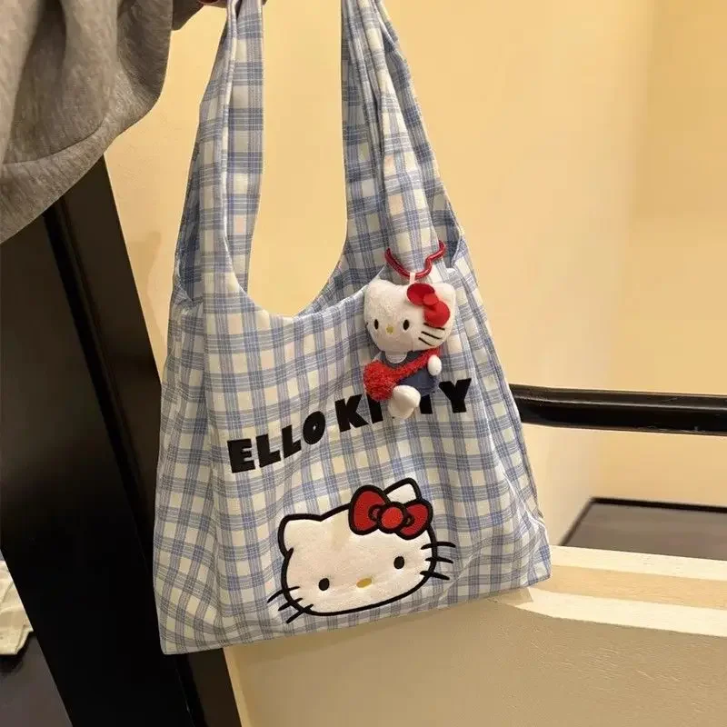 Hello Kitty sacs à bandoulière Kawaii trousse à crayons grande capacité stylo sac cosmétique papeterie école étudiant sac à dos Hello Kitty sacs à bandoulière Kawaii trousse à crayons grande capacité stylo sac cosmétique papeterie école étudiant sac à dos