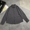 chemise japonaise à manches longues pour hommes, veste de travail rétro américaine, style hongkongais, tendance, haut décontracté, printemps