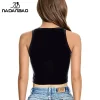 nadanbao crop nombril drôle pour femme, lapin matkey, haut graphique précieux, mode streetwear, chemise en fibre d'été, vêtements y2k, y sexy