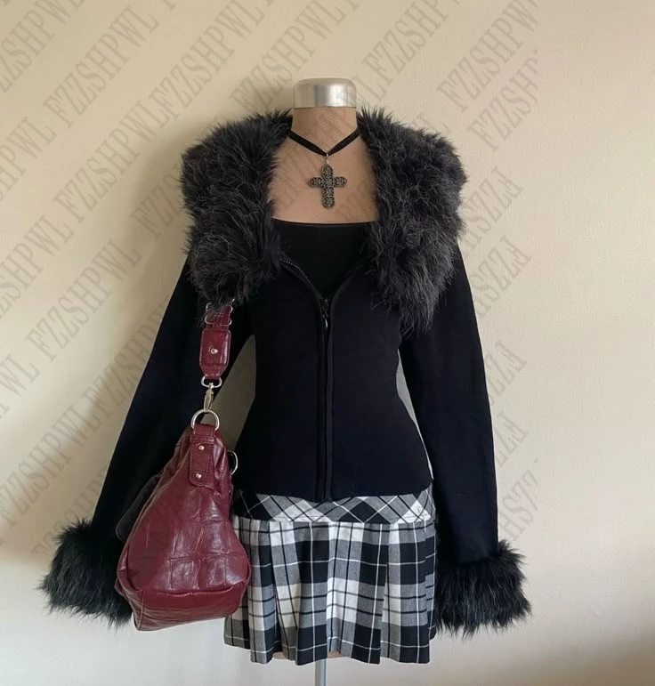 y2k femmes vêtements classique personnalité harajuku esthétique femme mode fille chaude décontracté marée vintage mince chic à la mode 90s manteau y2k femmes vêtements classique personnalité harajuku esthétique femme mode fille chaude décontracté marée vintage mince chic à la mode 90s manteau