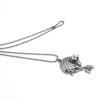 comment entraîner votre dragon collier sans dents nuit fourrure animal dragon bijoux, pendentif dragon gardien cadeau cosplay