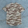 desert tiger stripe vs t shirt tactique à manches courtes à séchage rapide