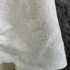 tissu jacquard à motifs beiges pour robe, tissu de styliste, vêtements de mode, bricolage, matériel de couture au mètre
