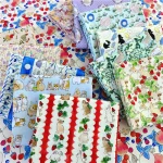 Tissu en coton imprimé lapin de dessin animé, vêtements pour bébé, Cheongsam, décoration de la maison, année du lapin, vêtements pour enfants