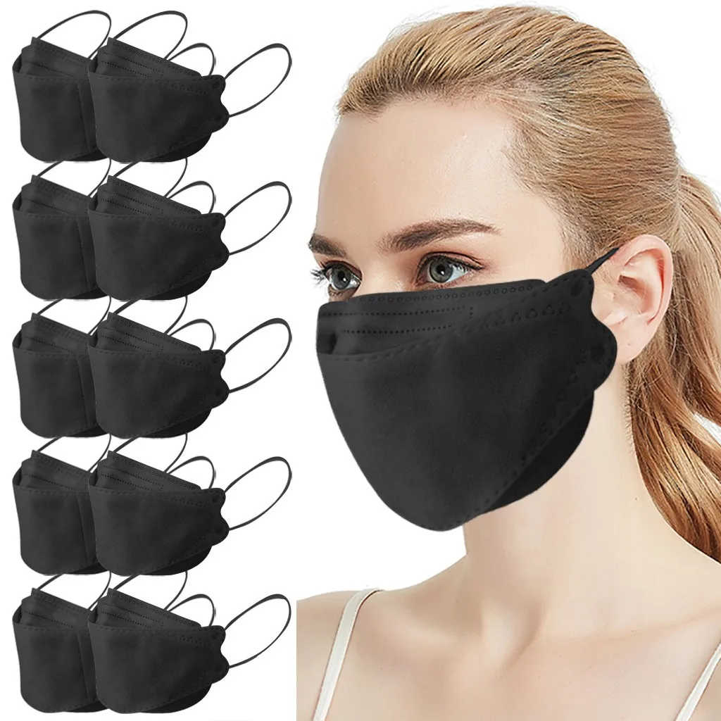 masque facial noir jetable non tissé 3 couches filtre anti poussière respirant gaze protection masque buccal mascarillas 10 pièces masque facial noir jetable non tissé 3 couches filtre anti poussière respirant gaze protection masque buccal mascarillas 10 pièces