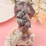Pinces à cheveux miniatures pour poupée, 10 pièces, épingle à cheveux pour jouets, couvre-chef, Mini épingles à cheveux décoratives pour accessoires de poupée 1/6 1/12