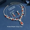 ensemble de trois pièces collier et boucles d'oreilles en cristal, chaîne de clavicule à franges en losange, bijoux de luxe exagérés en strass légers