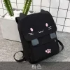 sac de livre grande capacité chat 3d japonais, sac à dos fille dessin animé, sacs à dos pour femmes