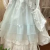 robe japonaise vintage pour femmes, élégante, douce, kawaii, pour fête sur la plage, style y2k, imprimé floral, vêtements légers et décontractés, 2025