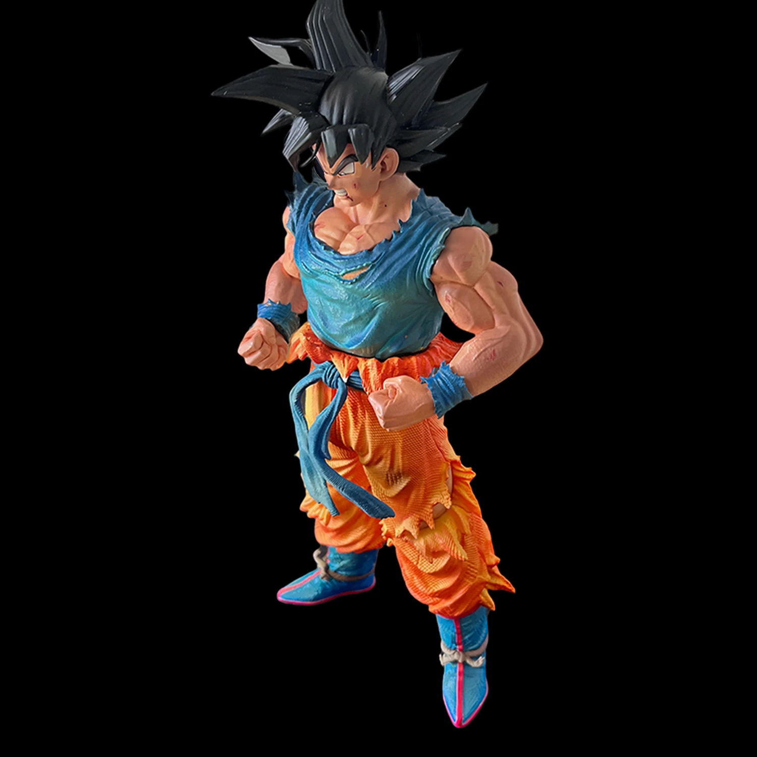 dragon ball anime pvc model statue, butter goku, kakarot action figure, table decoration, collection toy, children's gift, 27cm dragon ball anime pvc model statue, butter goku, kakarot action figure, table decoration, collection toy, children's gift, 27cm