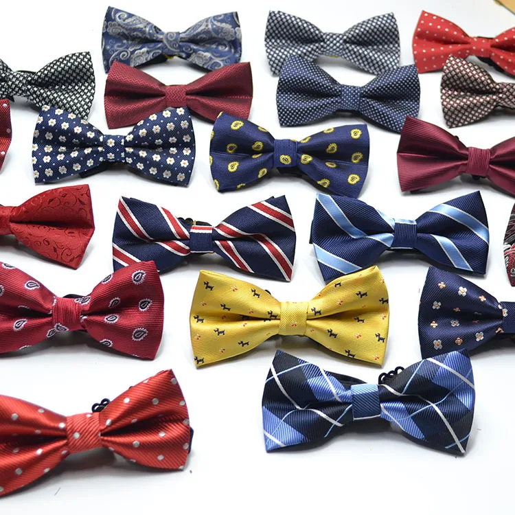 Noeud papillon formel à pois pour hommes, cravate à rayures pour garçons, mode masculine, noeud papillon d’affaires pour mariage, chemises provoqué pour hommes, cadeau de marque, 60 couleurs Noeud papillon formel à pois pour hommes, cravate à rayures pour garçons, mode masculine, noeud papillon d’affaires pour mariage, chemises provoqué pour hommes, cadeau de marque, 60 couleurs