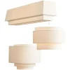 lampes suspendues en tissu de style japonais, lampe de lecture, chambre à coucher, salon, minimaliste, bohème chic, personnalité