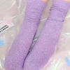 29 couleurs mode sexy chaussettes brillantes style coréen or argent chaussettes en soie design de luxe haute qualité chaussettes pour femmes